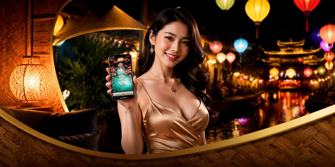 Người chơi tại Huế dùng điện thoại đăng ký casino trực tuyến với nón lá truyền thống