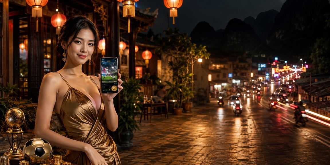 Người xem bóng đá và đặt cược tại chợ đêm Ninh Bình